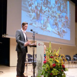 Erik Ammerlaan presenteert de reünistenvereniging